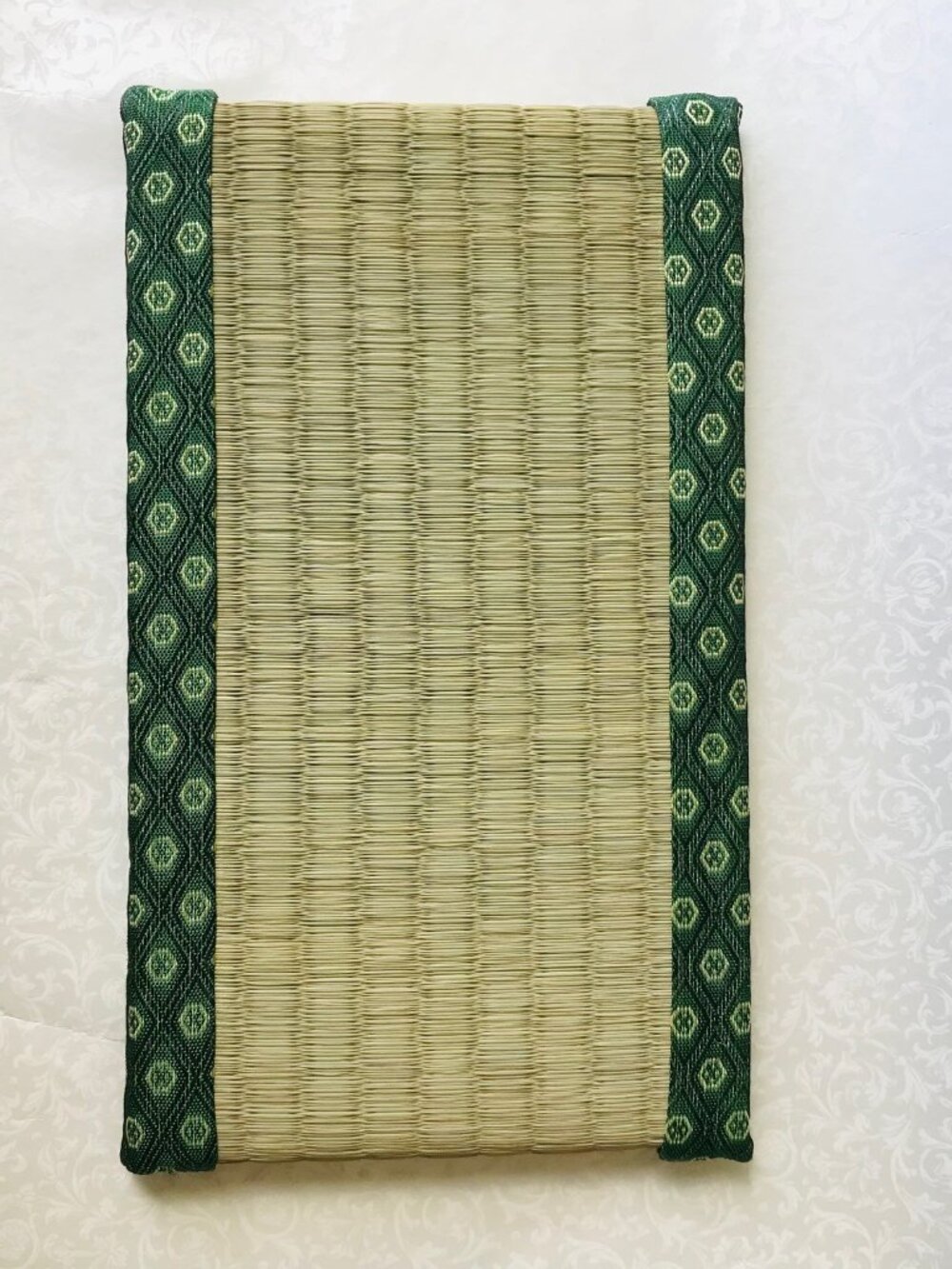 Japanese TATAMI Mat for Vase, Statue, Figurine, Ikebana & Bonsai 10.5 x 6" New